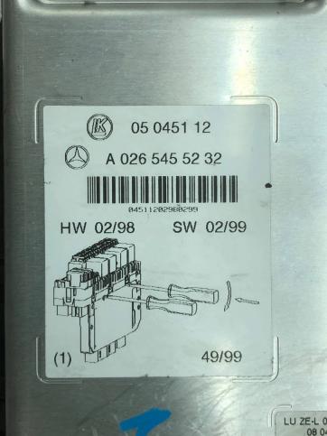 Блок SAM передний левый Mercedes W215 A0265455232