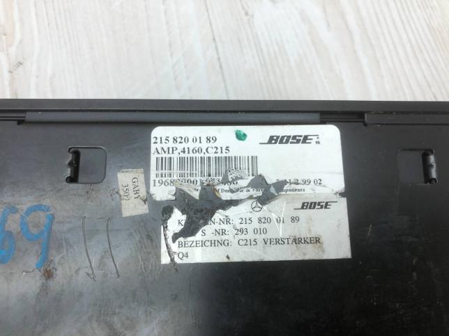 Усилитель звука BOSE Mercedes W215 А2158200189