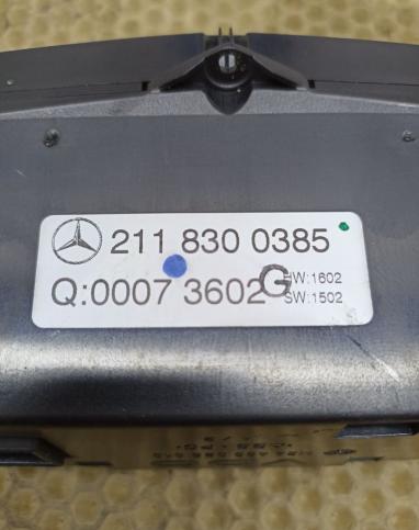 Блок управления климат контролем Mercedes W211 2118300385
