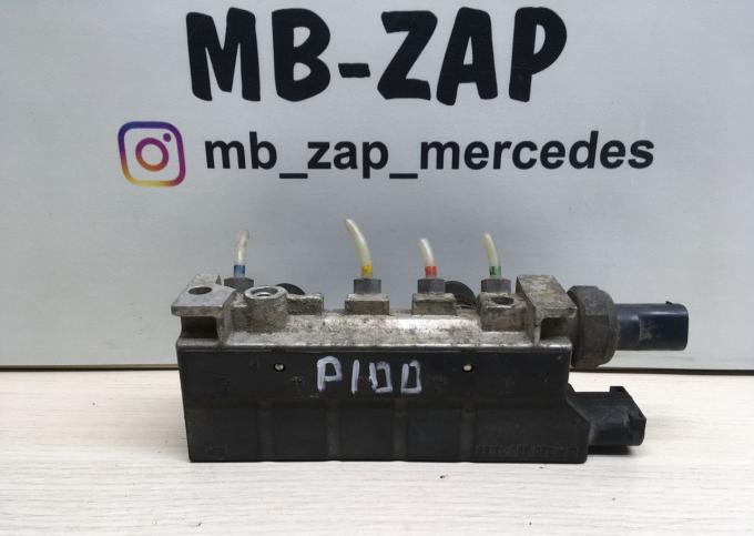 Неисправность блока клапанов пневмоподвески мерседес