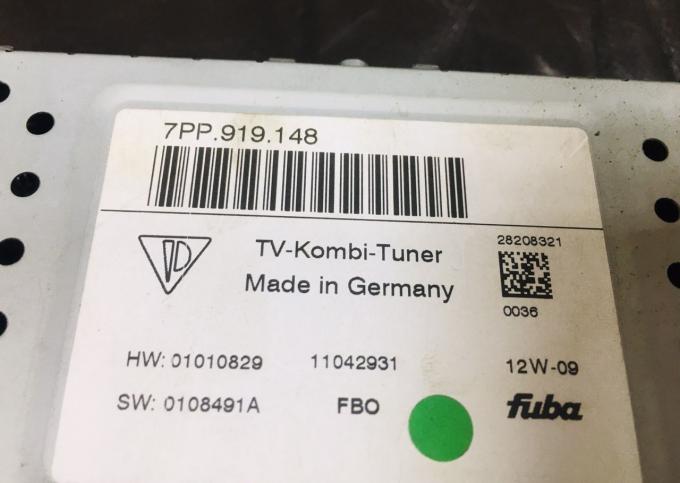 TV Kombi Tuner для Порше Каен 958