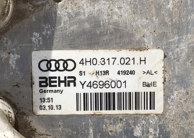 Теплообменник радиатор АКПП Audi A8 4H0317021H