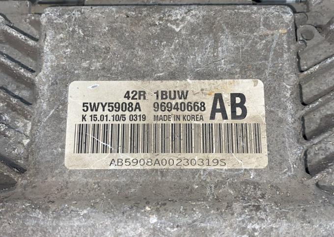 Daewoo nexia блок управления двигателем AB 1.6 16v 96940668