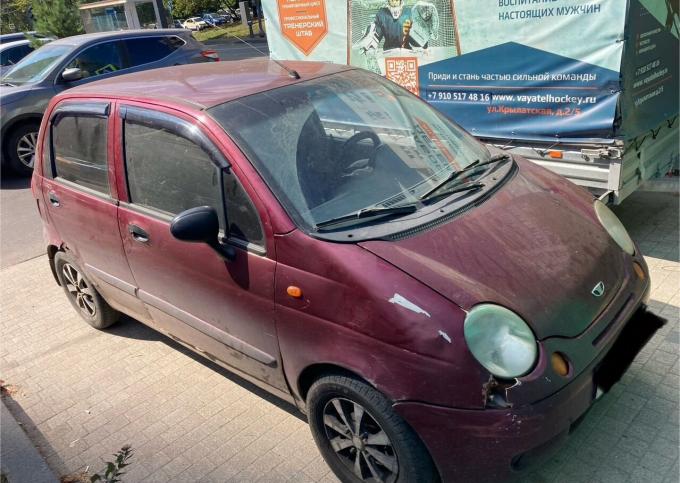 Daewoo Matiz 0.8L по запчастям