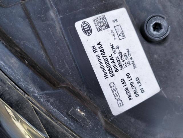 Фара правая Exeed TXL 605000768aa