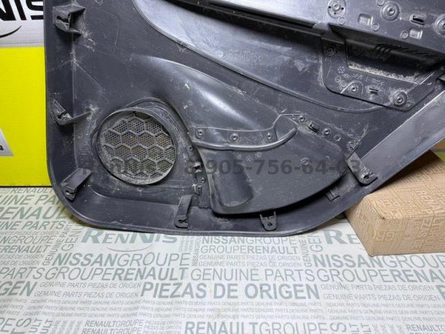 Рено Каптур обшивка двери задняя ЛЕВАЯ оригинал 829A12122R