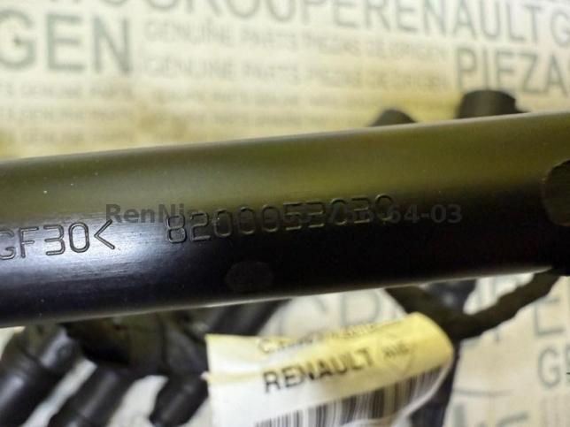 Рено Каптур комплект катушек зажигания с проводкой 7700875000