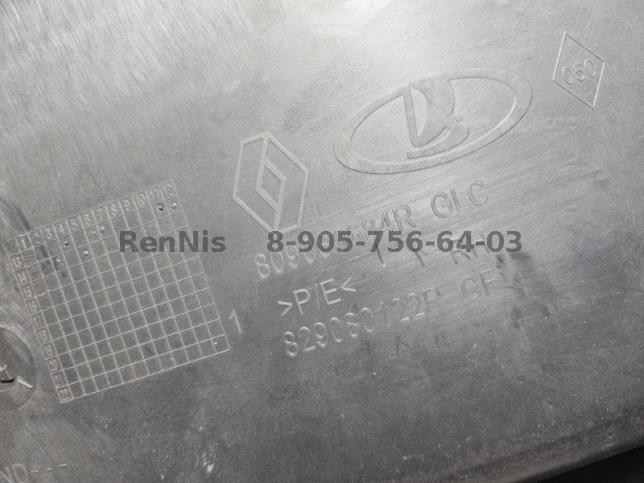 Рено Логан 2015г обшивка двери задняя правая 829A03540R