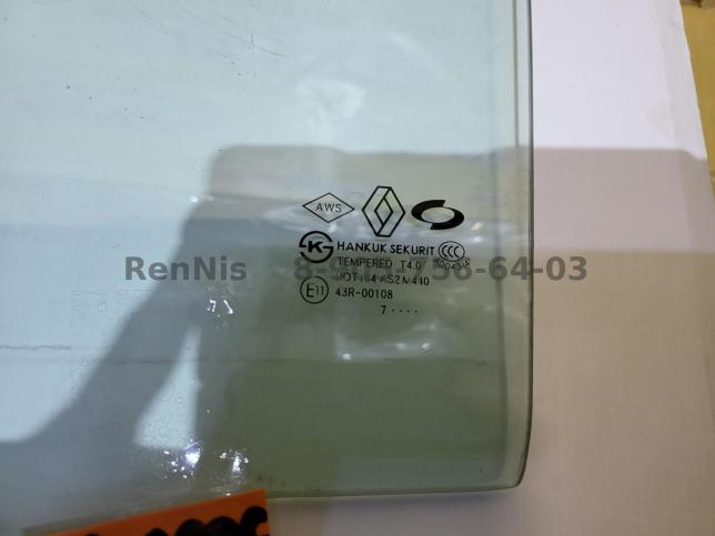 Рено Колеос стекло заднее ЛЕВОЕ оригинал 2007гв 43R-00108