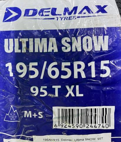 195/65 R15 Delmax Ultima Snow зимние нешипованные