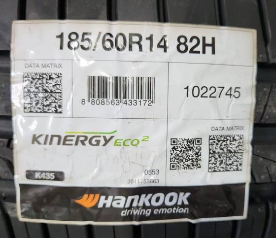 185/60 R14 Hankook Kinergy Eco 2 K435 летние