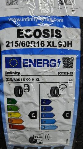 215/60 R16 Infinity Tyres EcoSis летние