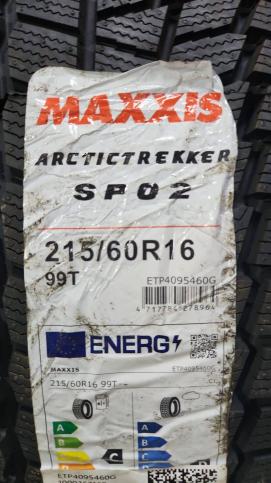 215/60 R16 MaxxisArctic Trekker 