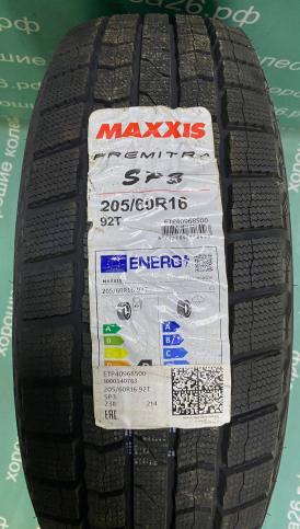 205/60 R16 Maxxis SP3 Premitra Ice зимние нешипованные