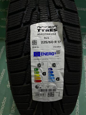 225/60 R17 Nokian Tyres Nordman RS2 SUV зимние нешипованные