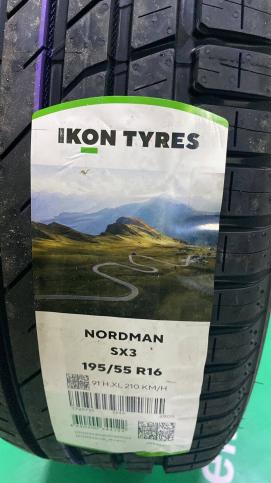 195/55 R16 Ikon Tyres Nordman SX3 летние