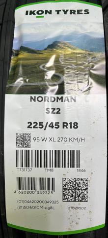 225/45 R18 Ikon Tyres Nordman SZ2 летние