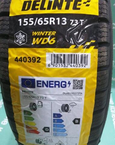 155/65 R13 Delinte WD6 зимние нешипованные