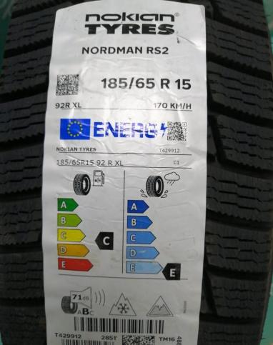 Nokian Tyres Nordman RS2 185/65 R15