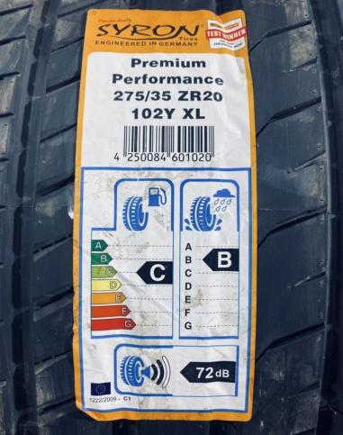 Syron Premium Performance 275/35 R20 102Y