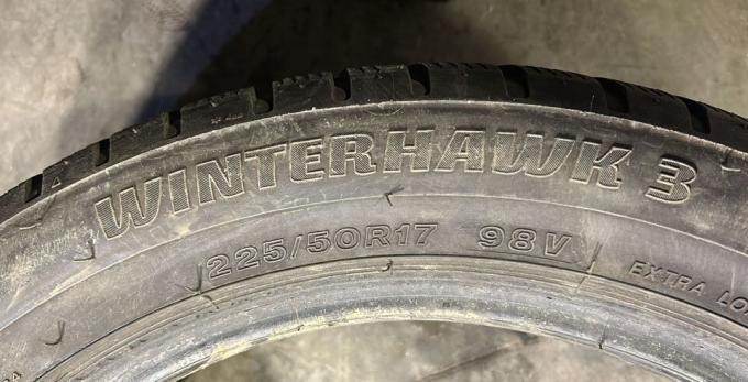 Firestone Winterhawk 3 225/50 R17 98H