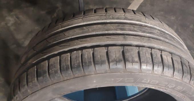 Nokian zLine SUV 275/40 R21 107Y, 1 шт