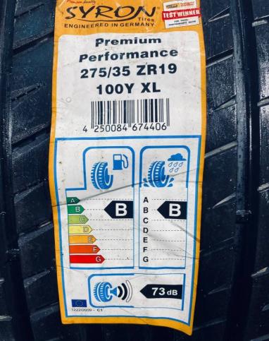 Syron Premium Performance 275/35 R19 100Y