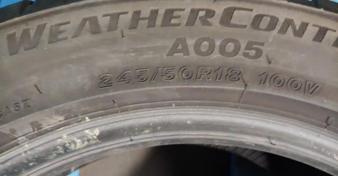 Bridgestone Weather Control A005 245/50 R18 100V