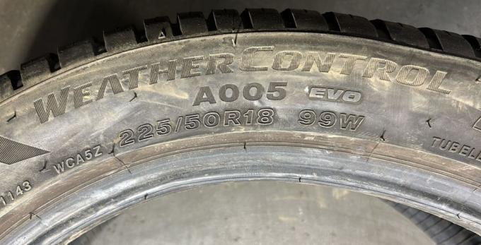 Bridgestone Weather Control A005 Evo 225/50 R18 99W