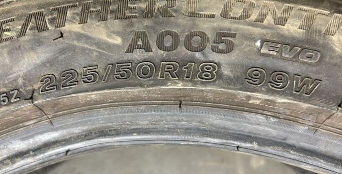 Bridgestone Weather Control A005 Evo 225/50 R18 99W