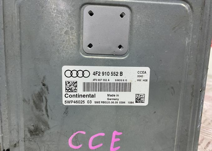 Эбу блок управления двигателем Audi A6 C6 2.8 CCE 4F2910552B