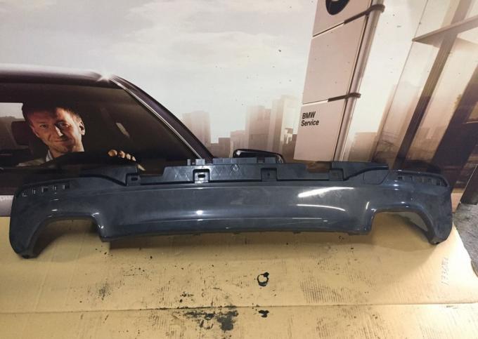 Юбка заднего бампера на BMW G30 М 51128064718