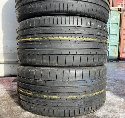 Continental SportContact 6 275/45 R21 и 315/40 R21