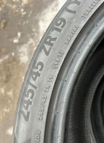 Continental PremiumContact 6 245/45 R19 и 275/40 R19