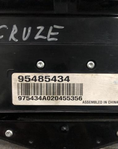 Блок управления магнитолой Chevrolet cruze 95485434