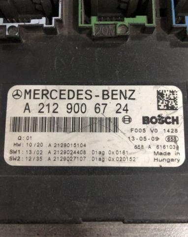 Mercedes W204 блок SAM Передний A2129006724