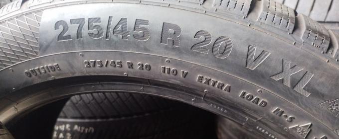 Continental ContiWinterContact TS 850 P 275/45 R20