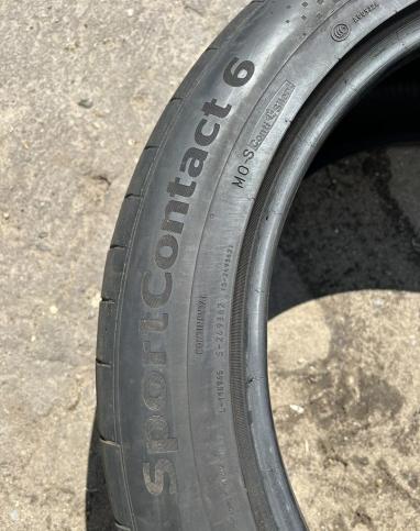 Continental SportContact 6 275/45 R21 и 315/40 R21