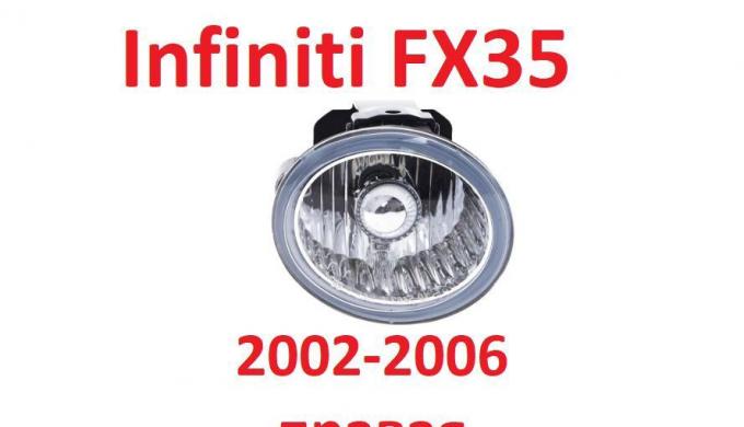 Противотуманная фара Infiniti FX35 2005 правая RHInfiniti FX35 2005