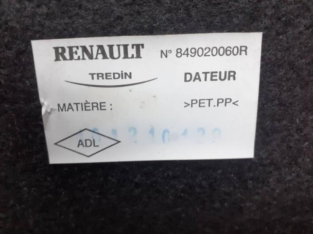 Пол багажника Renault Fluence