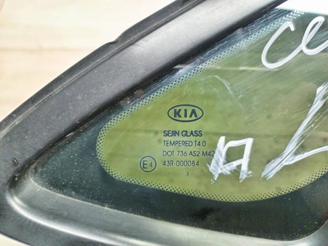 Стекло боковое левое Kia Ceed 2 86180A2000