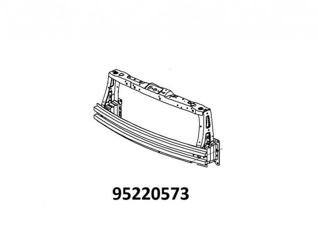 Панель радиатора Chevrolet Spark 95220573