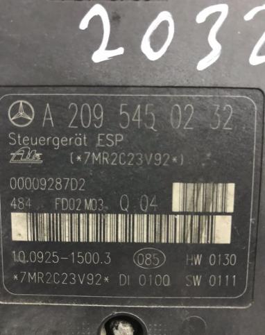Блок ABS Mercedes W203 C 2000-2007 2095450232