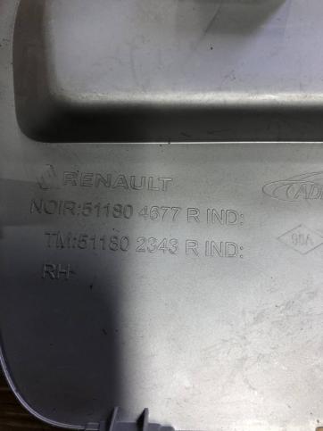 Заглушка буксировочного крюка RH Renault Duster 2 511804677R