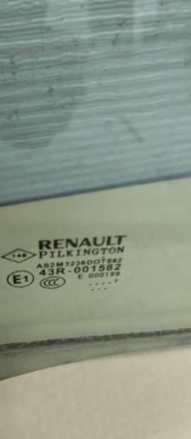 Стекло задней правой двери Renault Laguna 3 43R-001582