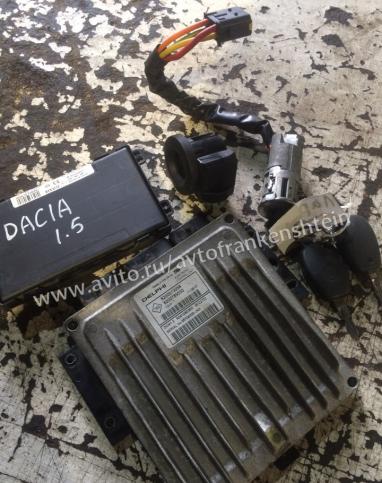 Блок управление двигателем Эбу Dacia Logan DCI 1.5 8200513058