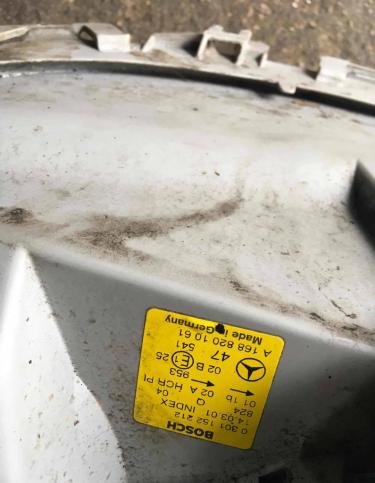 Фара правая Mercedes-Benz A W168 2000 A16882010611688201061