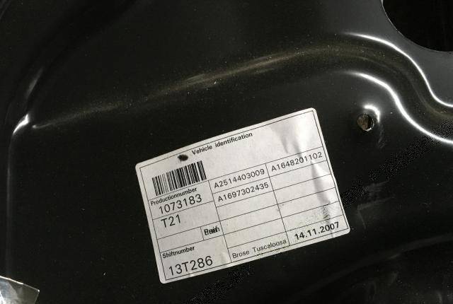 Стеклоподъемник задний правый Mercedes-Benz R W251 A2514403009