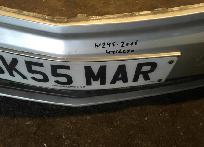 Бампер передний Mercedes-Benz B W245 2006