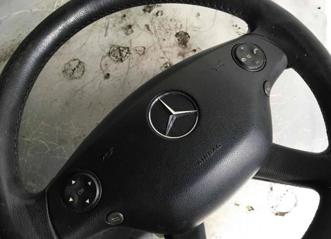 Подушка безопасности водителя Mercedes-Benz S W221